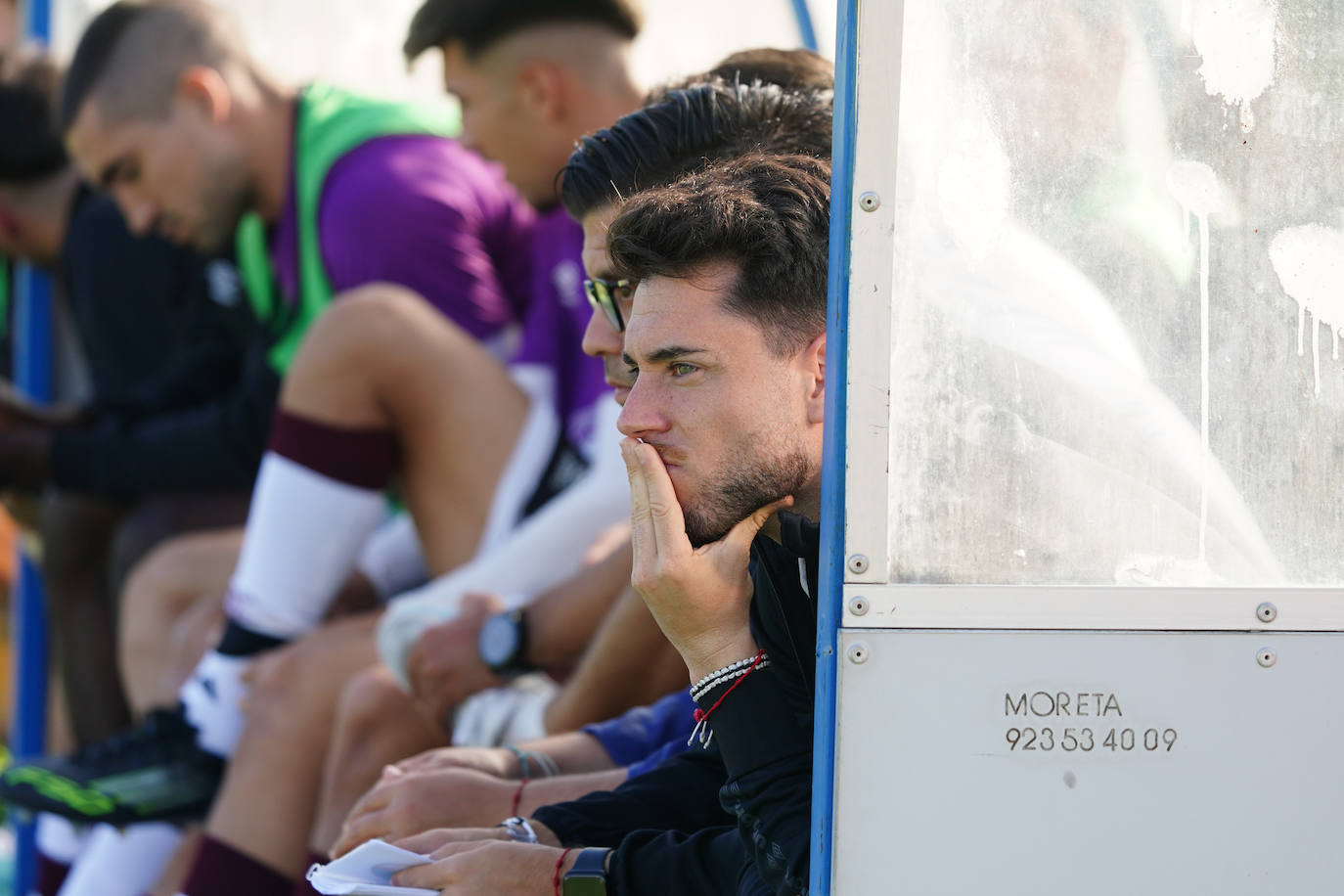 El triunfo del Salamanca UDS en Las Pistas ante la Sarriana en imágenes