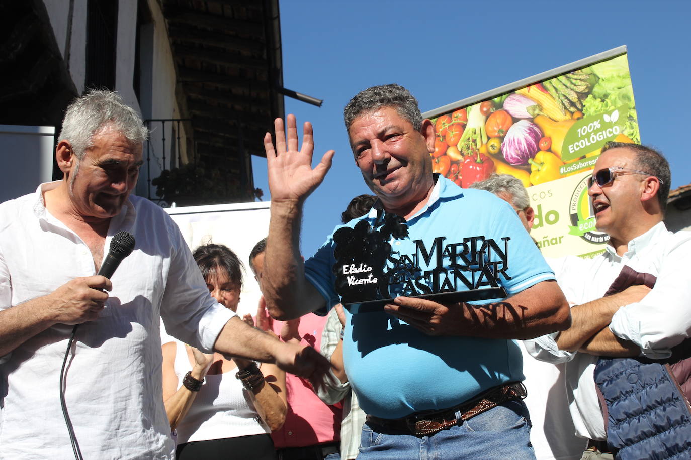 San Martín del Castañar brinda por el vino de la provincia en la XII Fiesta de la Vendimia