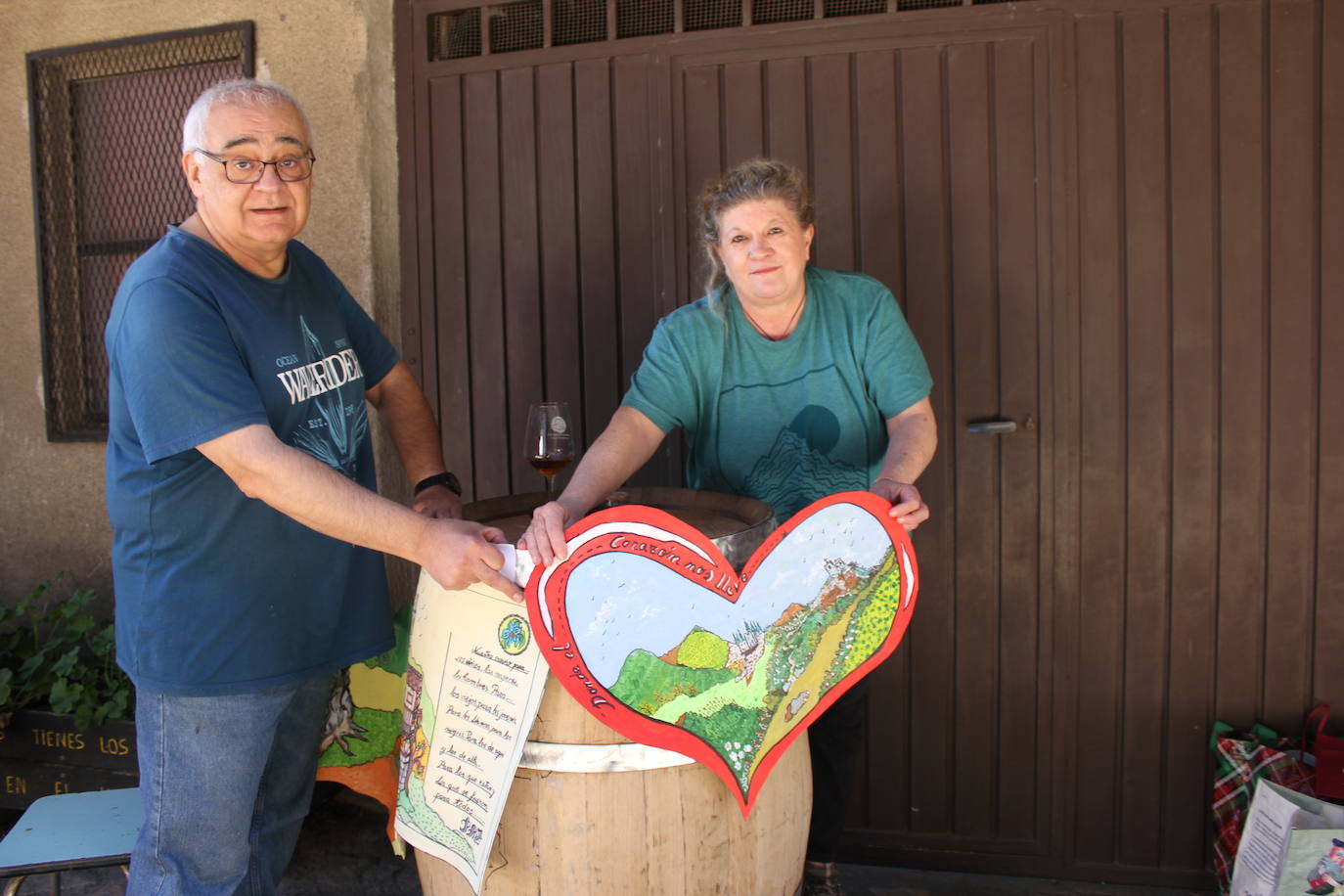 San Martín del Castañar brinda por el vino de la provincia en la XII Fiesta de la Vendimia