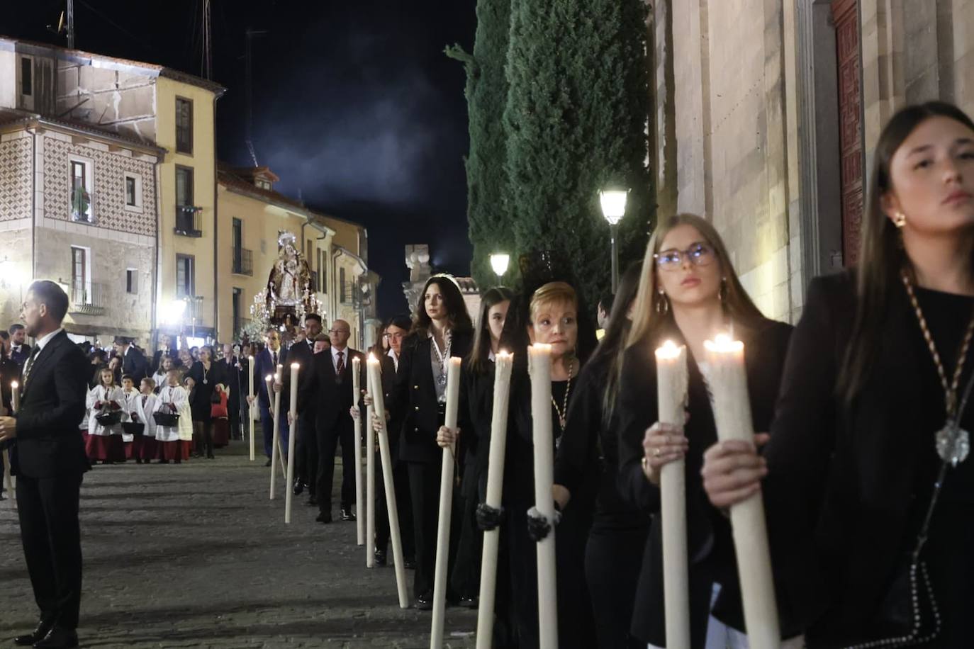 La procesión de la Virgen del Rosario en imágenes