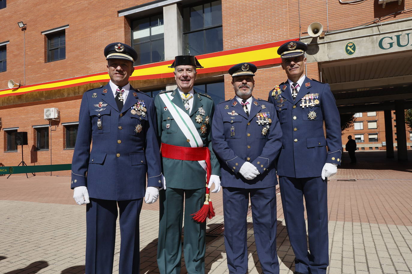 La celebración de la Guardia Civil por el Día del Pilar, en imágenes