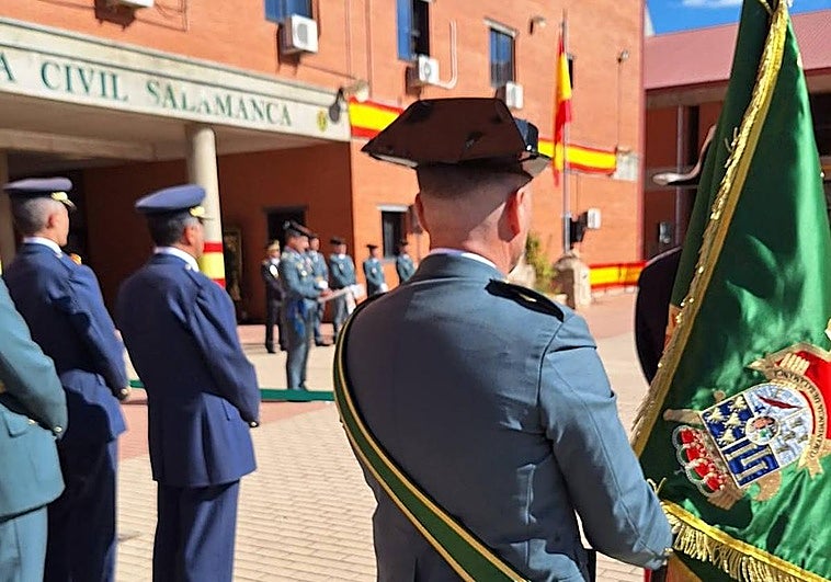 Cuartel de la Guardia Civil este domingo.
