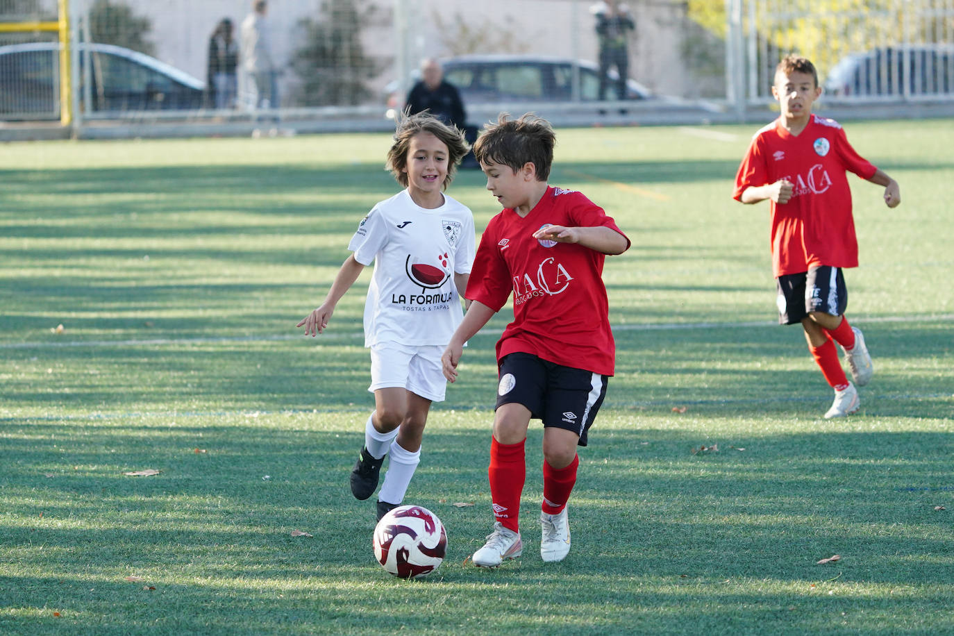 La jornada del fútbol base salmantino, en imágenes
