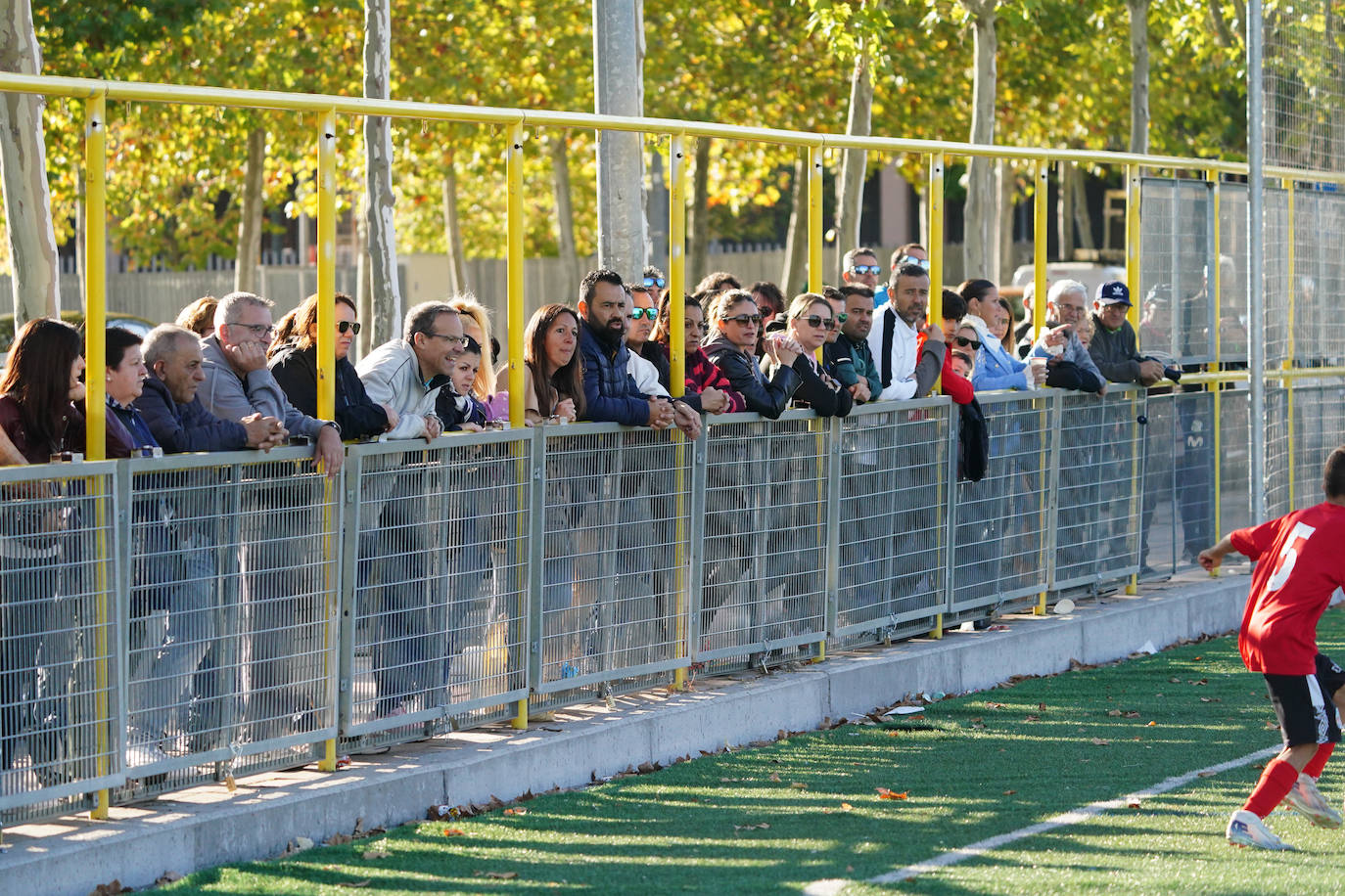 La jornada del fútbol base salmantino, en imágenes