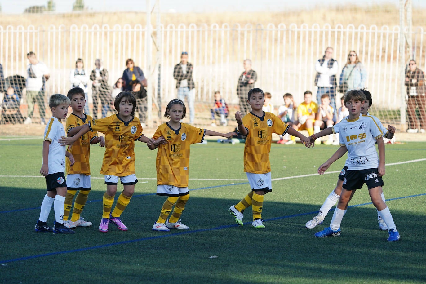La jornada del fútbol base salmantino, en imágenes