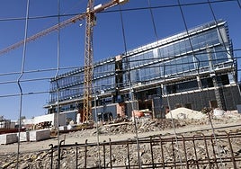 Estado actual de las obras del IRNASA.