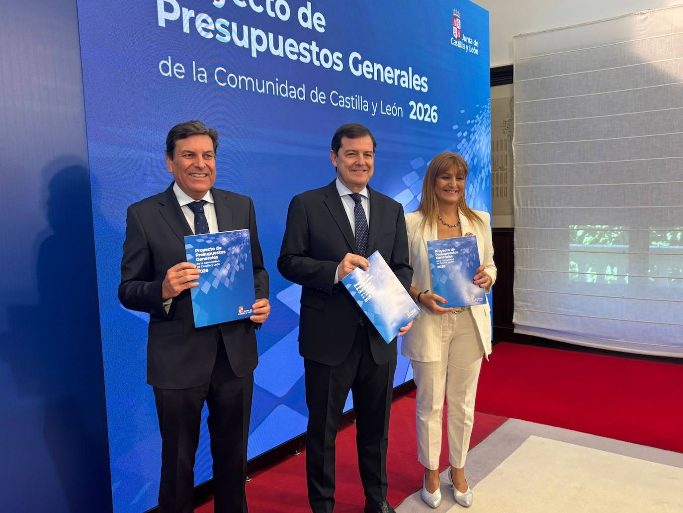 Mañueco presenta el proyecto de presupuestos de Castilla y León para 2026.