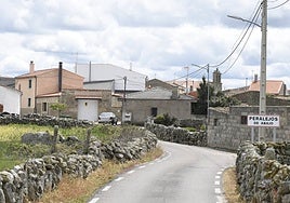 Entrada al municipio de Peralejos de Abajo