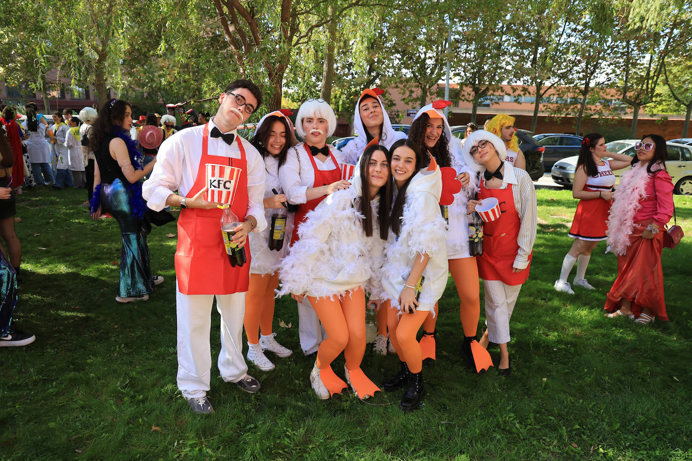 Así viven los estudiantes de Medicina sus fiestas en honor a San Lucas