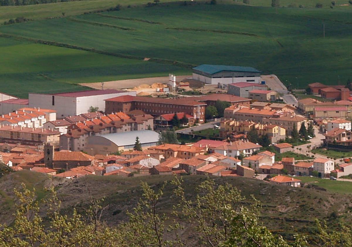 Una panorámica de San Pedro Manrique.
