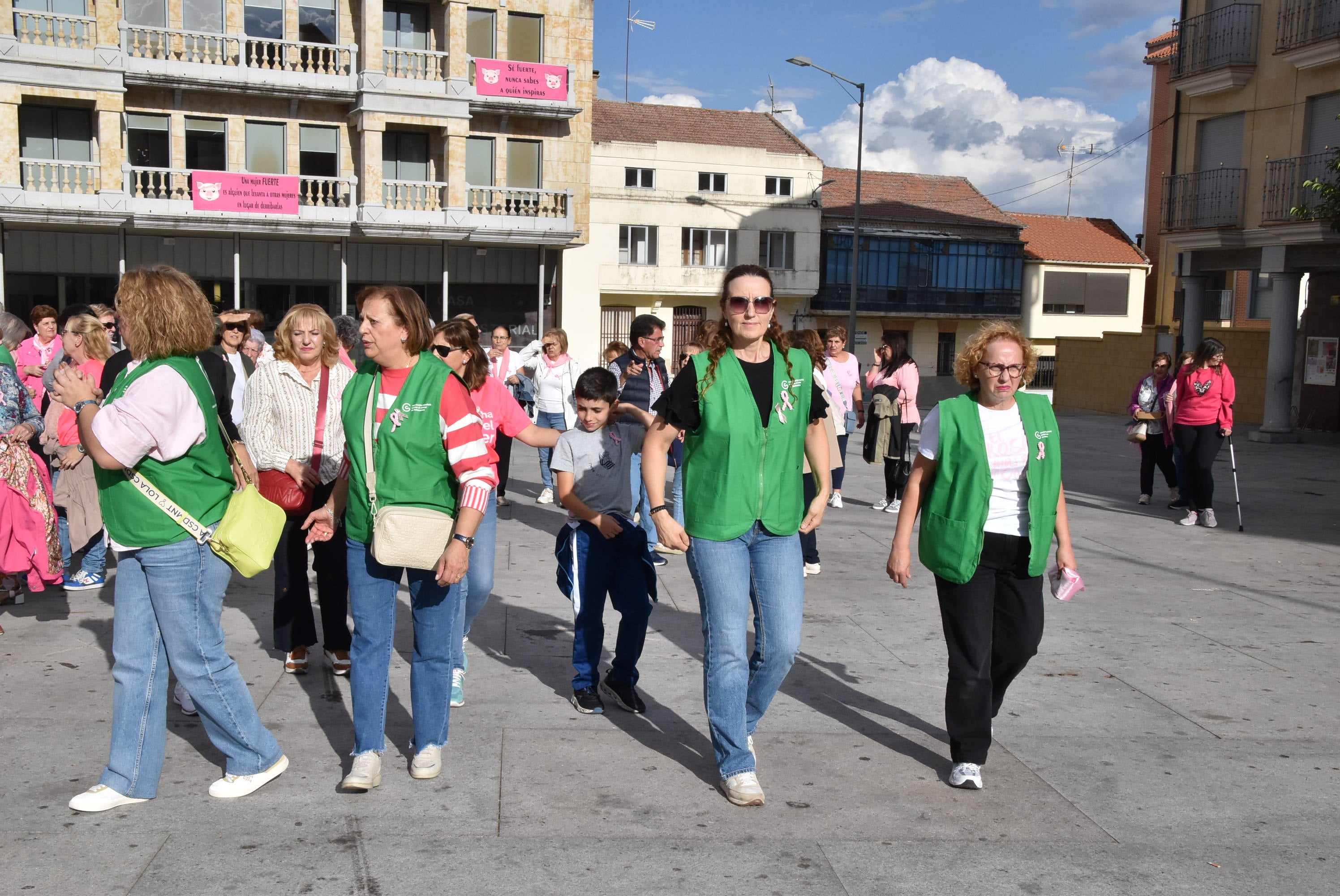 A buen ritmo contra el cáncer de mama en Guijuelo