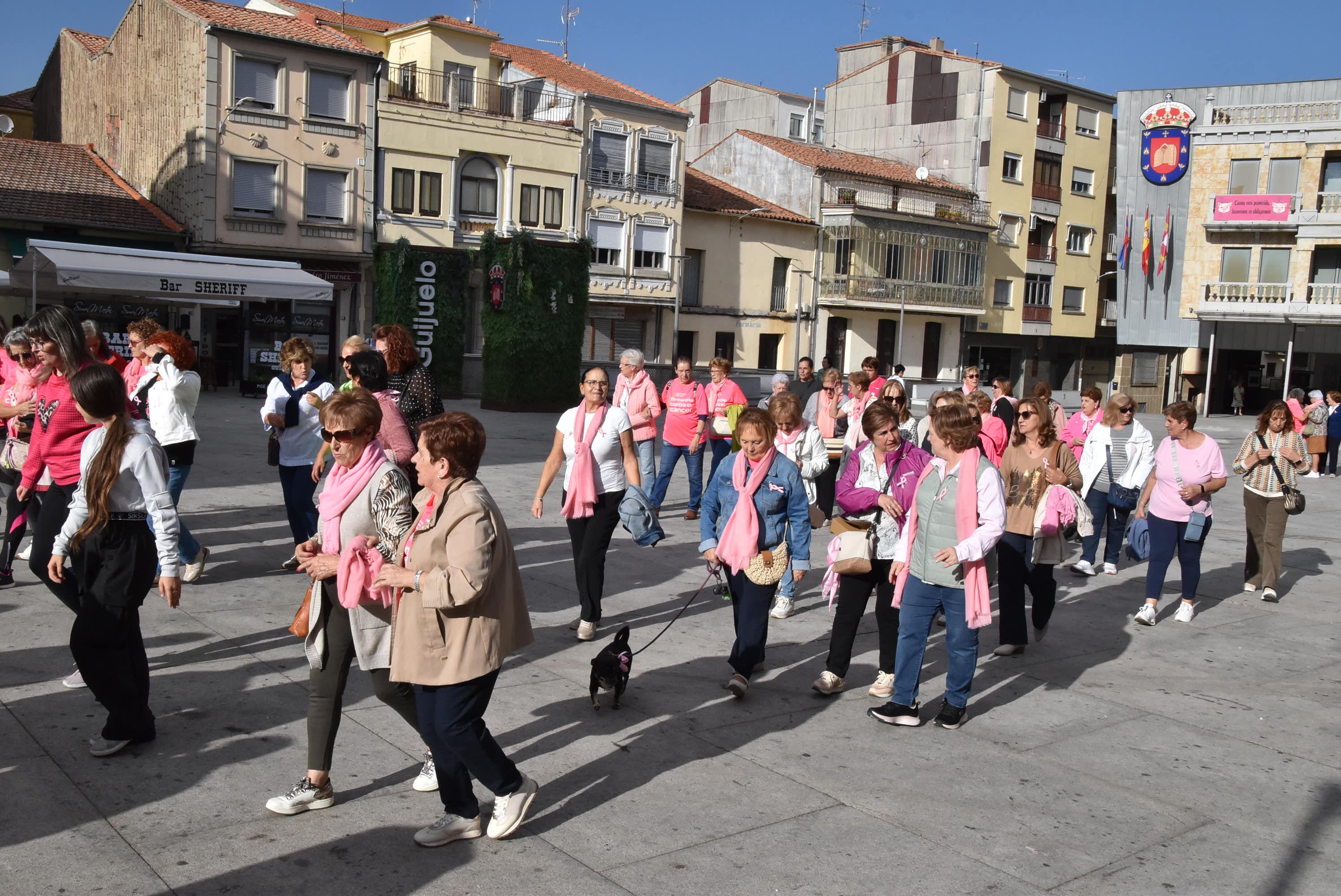 A buen ritmo contra el cáncer de mama en Guijuelo