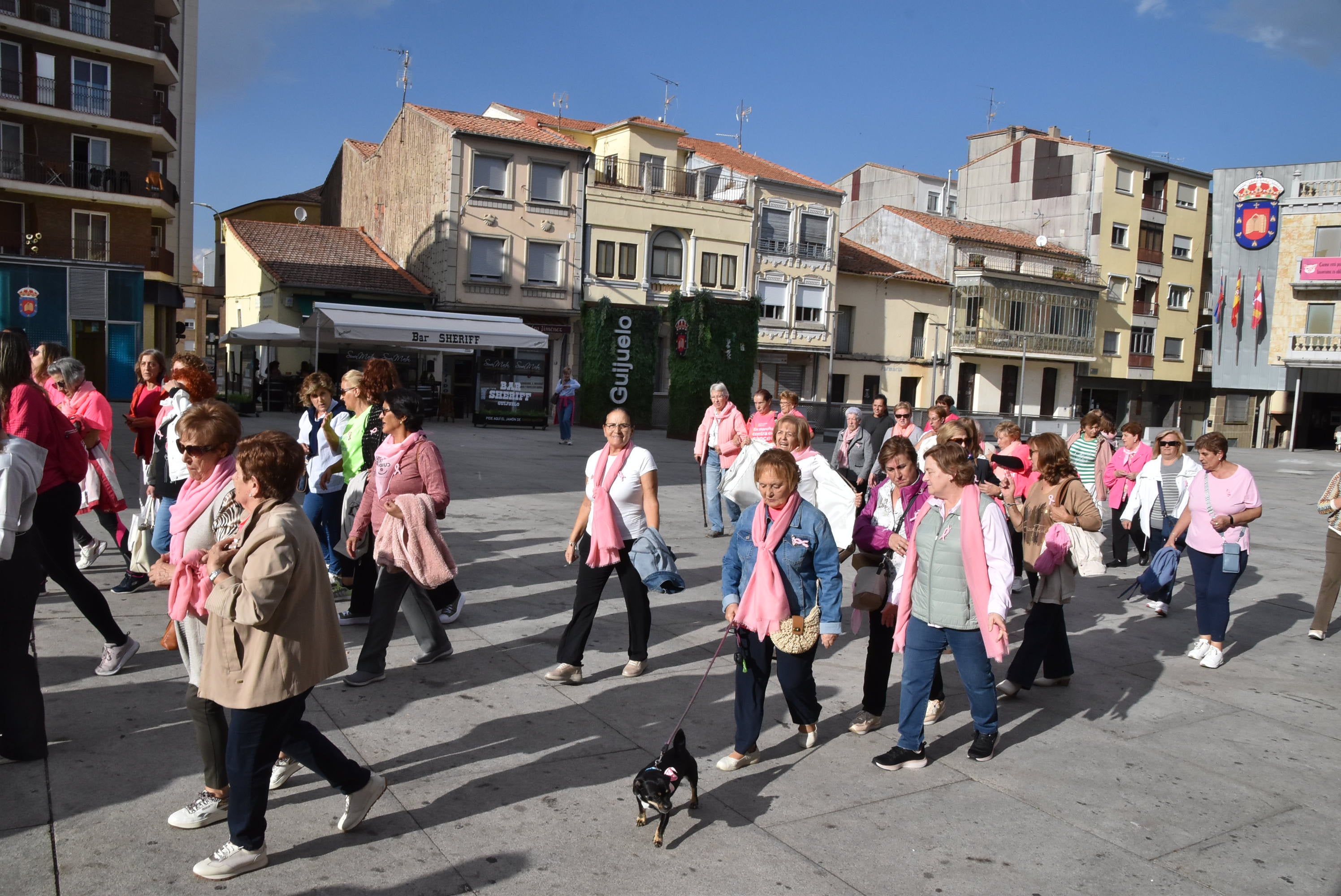 A buen ritmo contra el cáncer de mama en Guijuelo