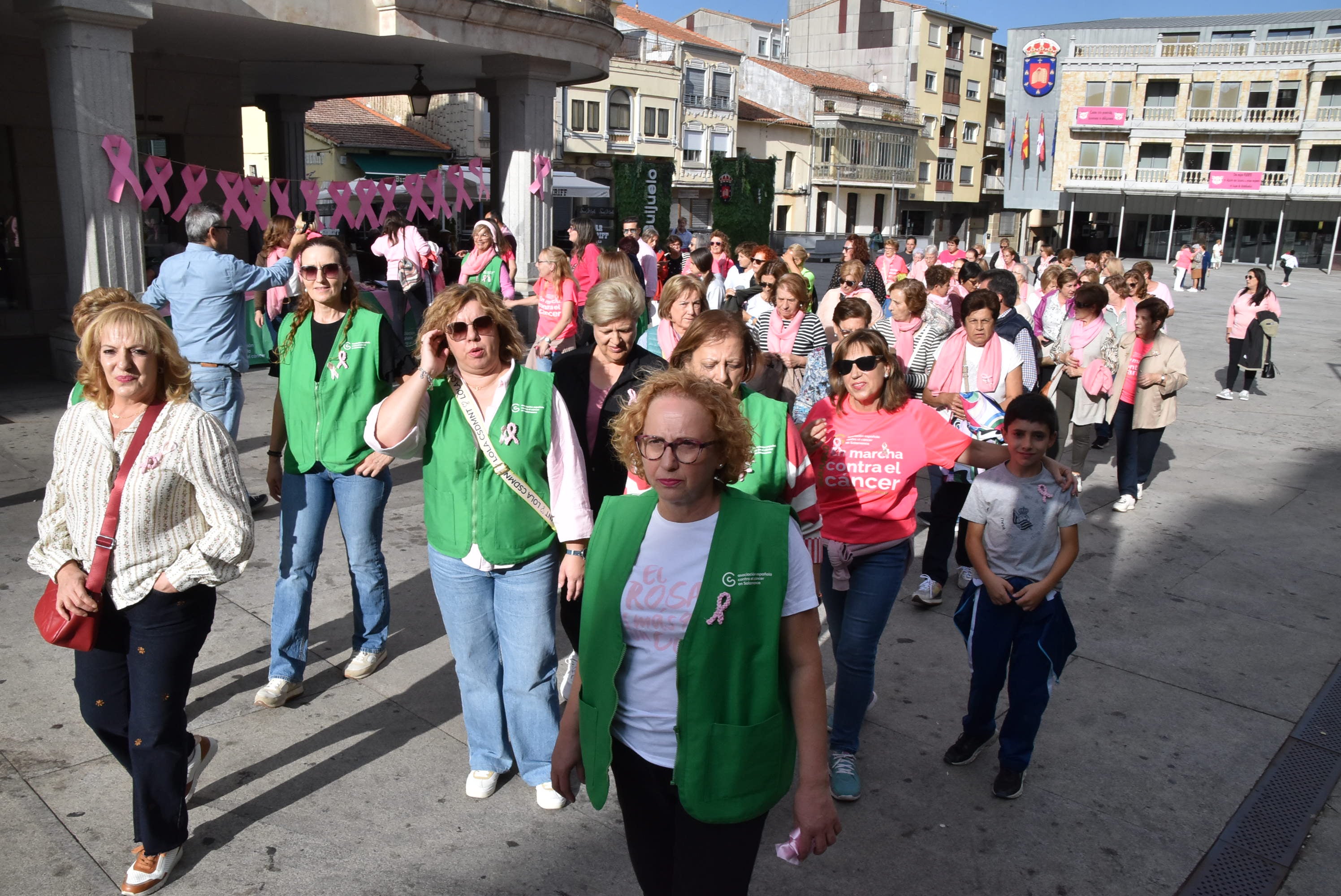A buen ritmo contra el cáncer de mama en Guijuelo