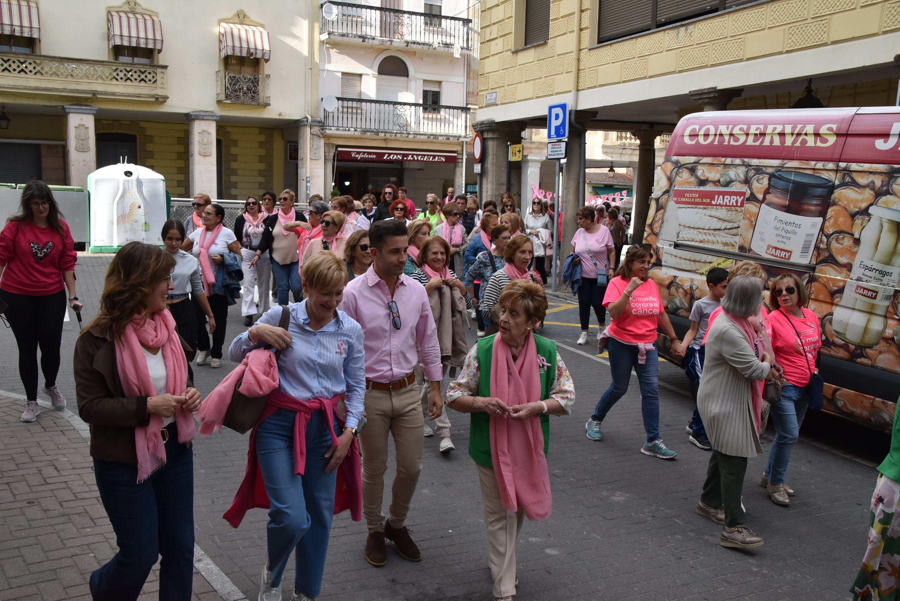 A buen ritmo contra el cáncer de mama en Guijuelo