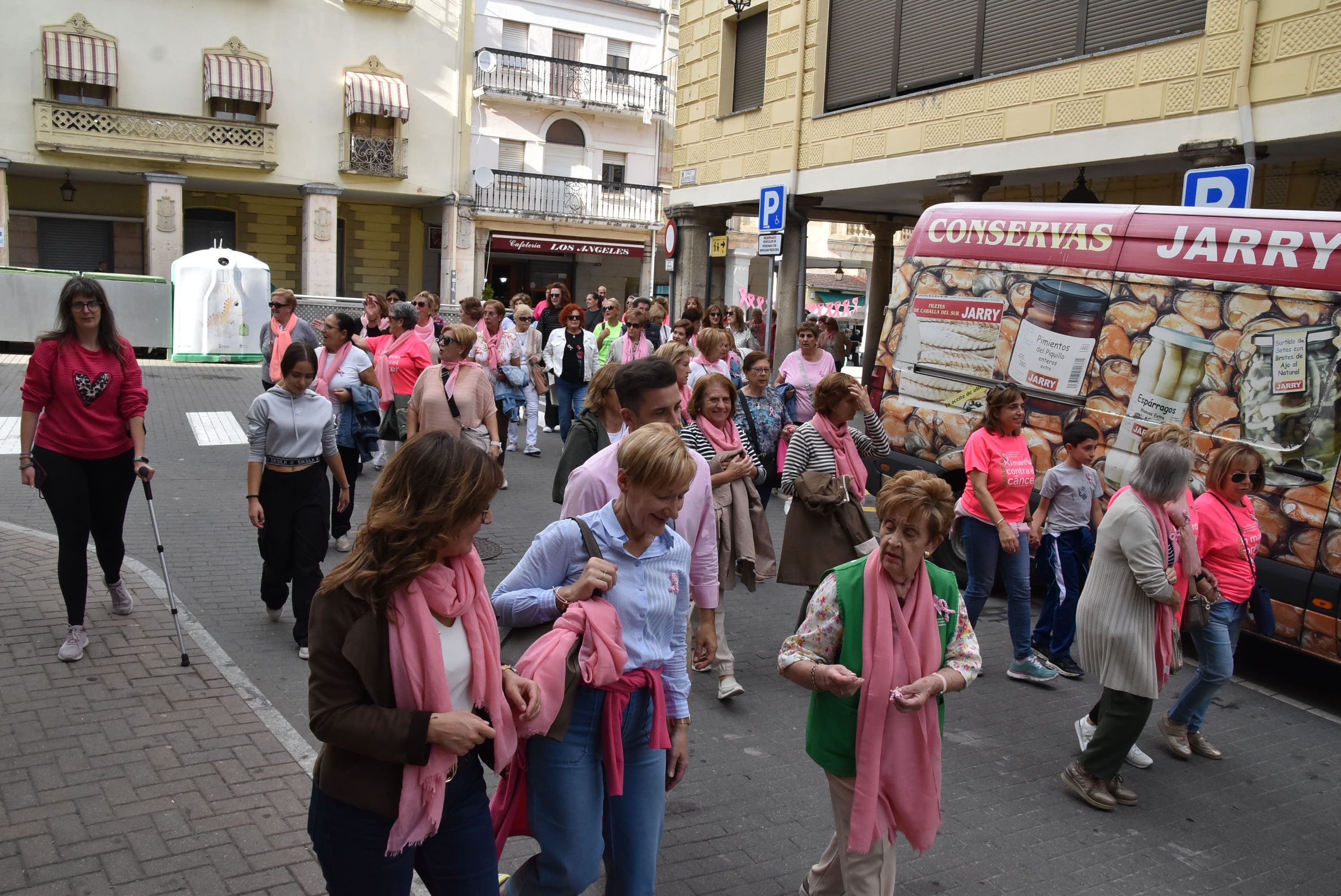 A buen ritmo contra el cáncer de mama en Guijuelo
