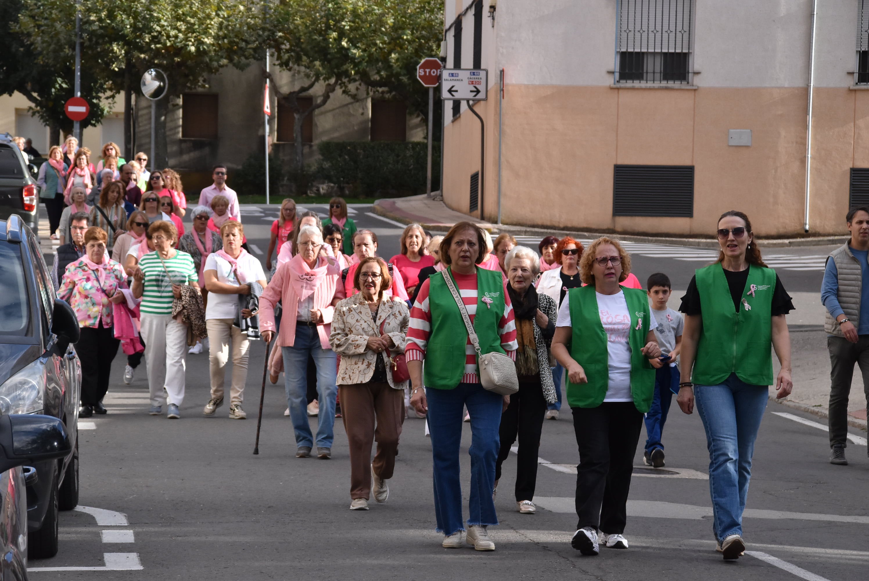 A buen ritmo contra el cáncer de mama en Guijuelo
