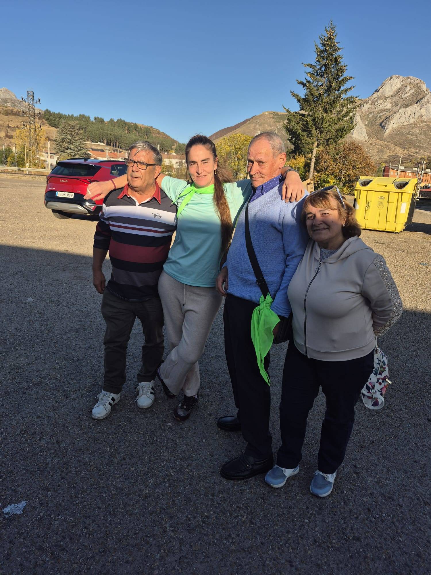 La asociación San Miguel de Peñaranda visita León