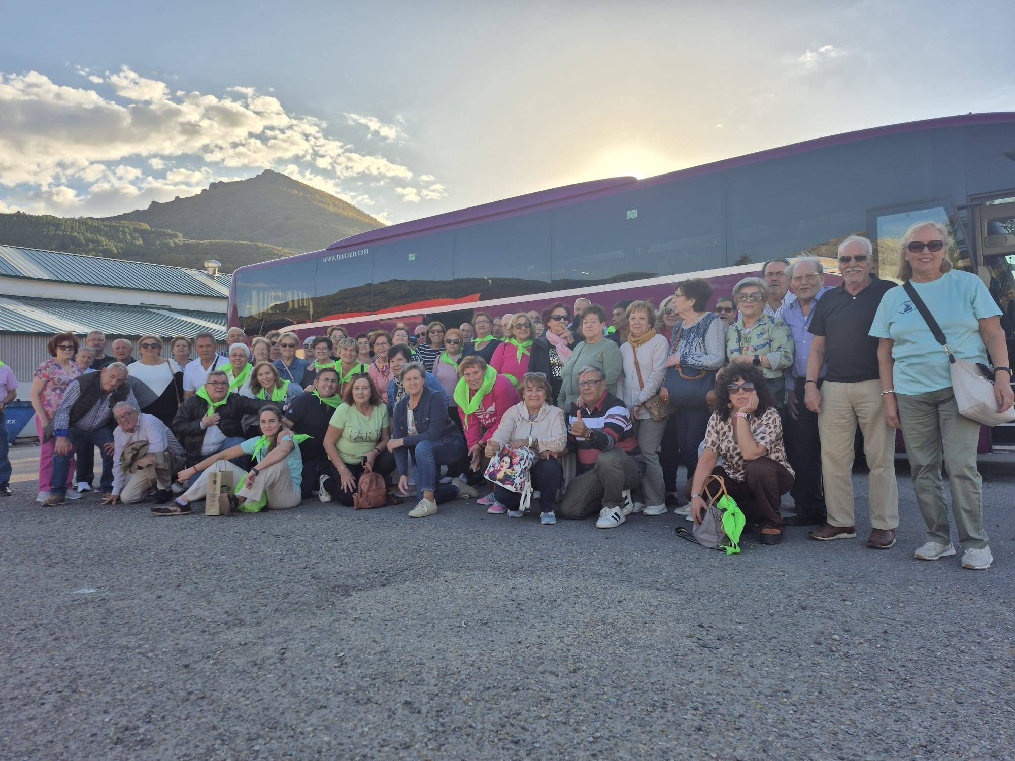 La asociación San Miguel de Peñaranda visita León