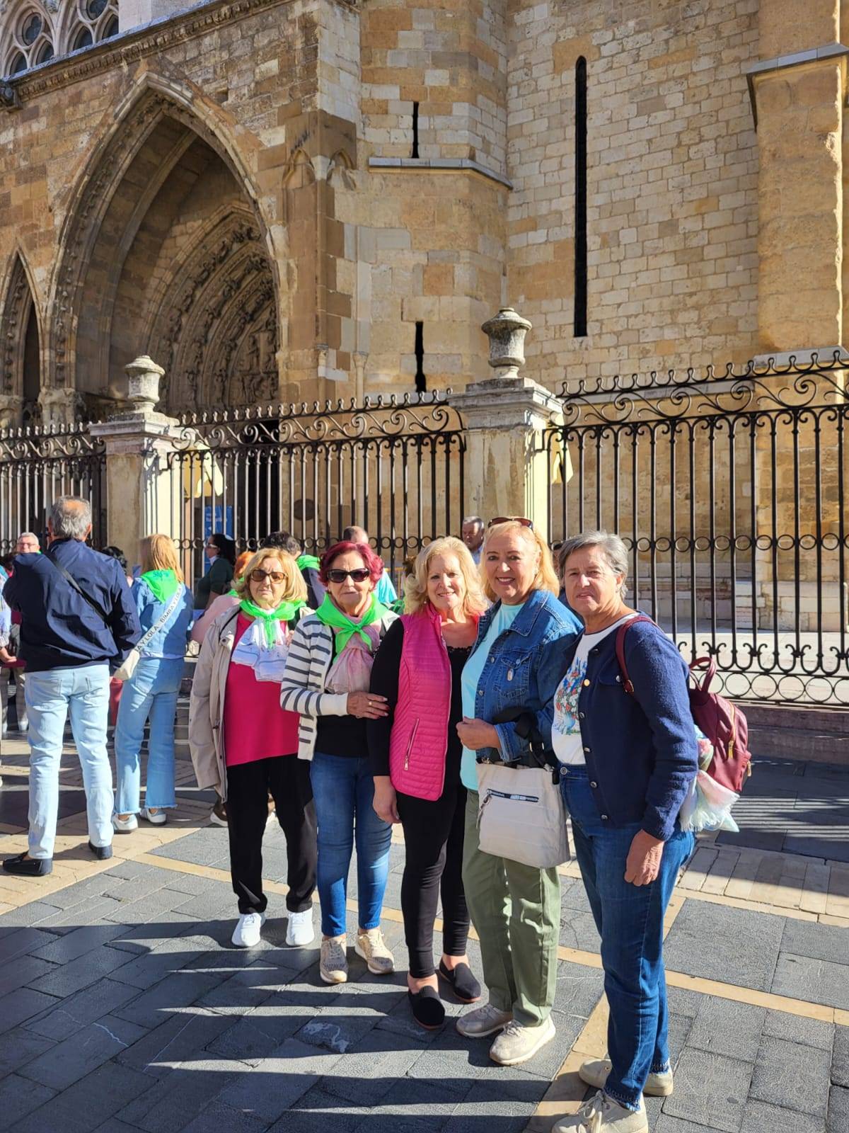 La asociación San Miguel de Peñaranda visita León