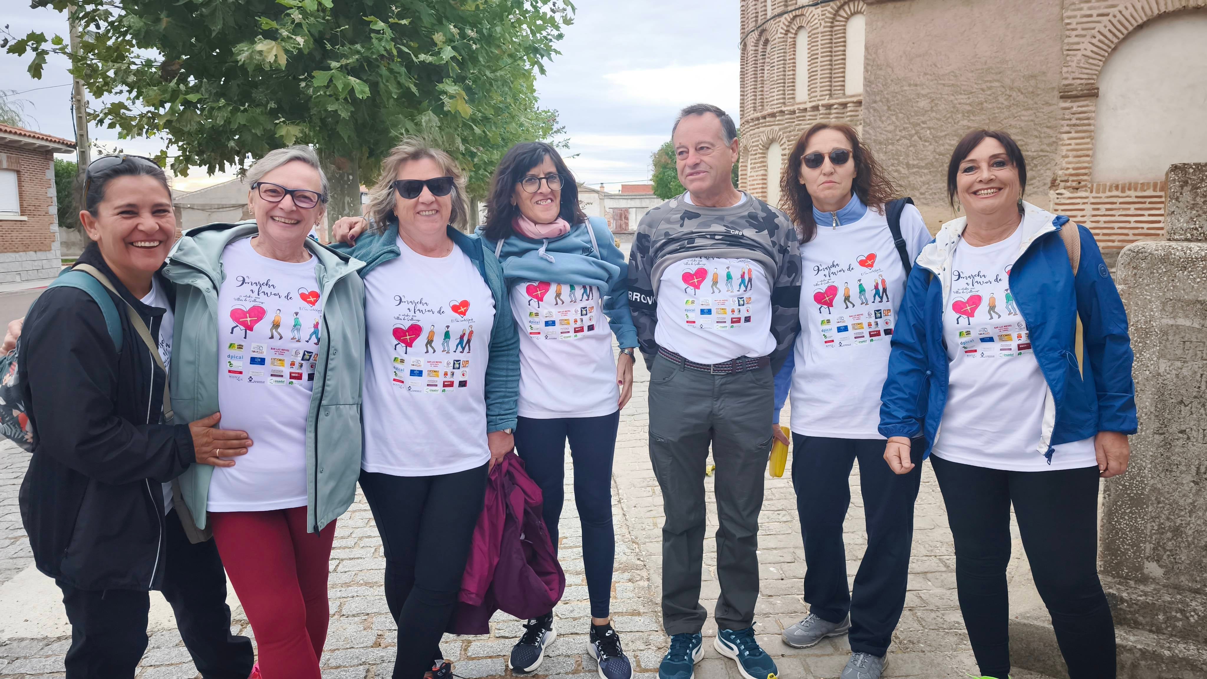 Pasos solidarios a favor del PacienteXperto desde Villar de Gallimazo