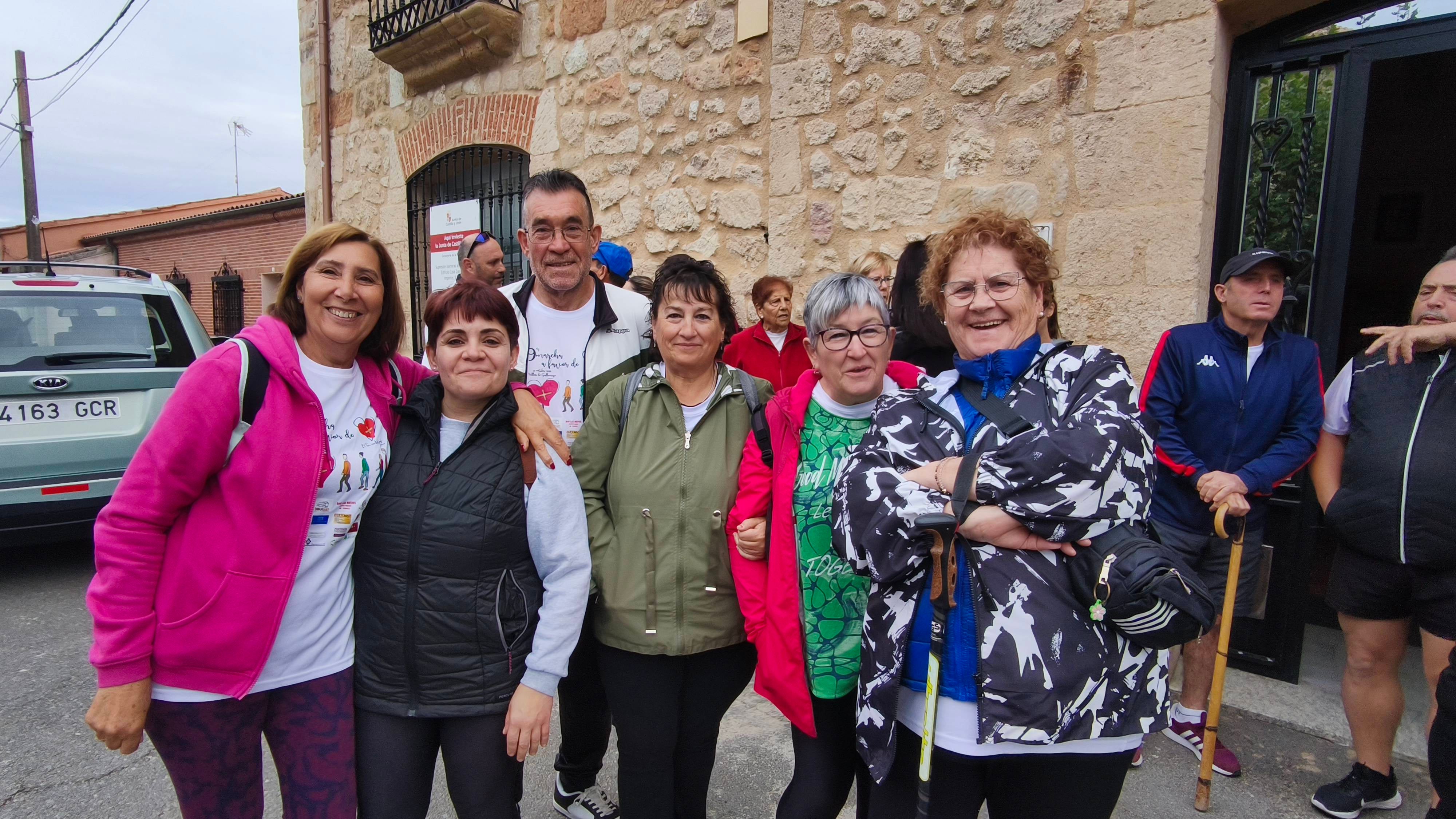 Pasos solidarios a favor del PacienteXperto desde Villar de Gallimazo
