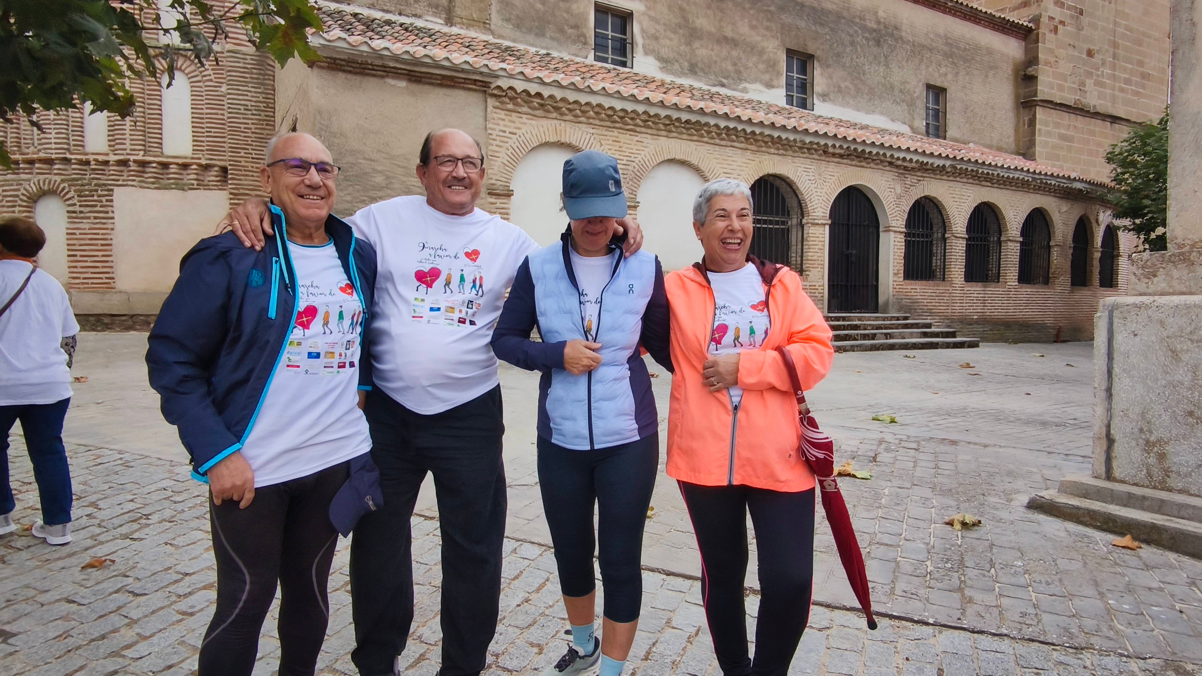 Pasos solidarios a favor del PacienteXperto desde Villar de Gallimazo