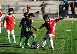 Imagen de uno de los encuentros de la cuarta jornada.