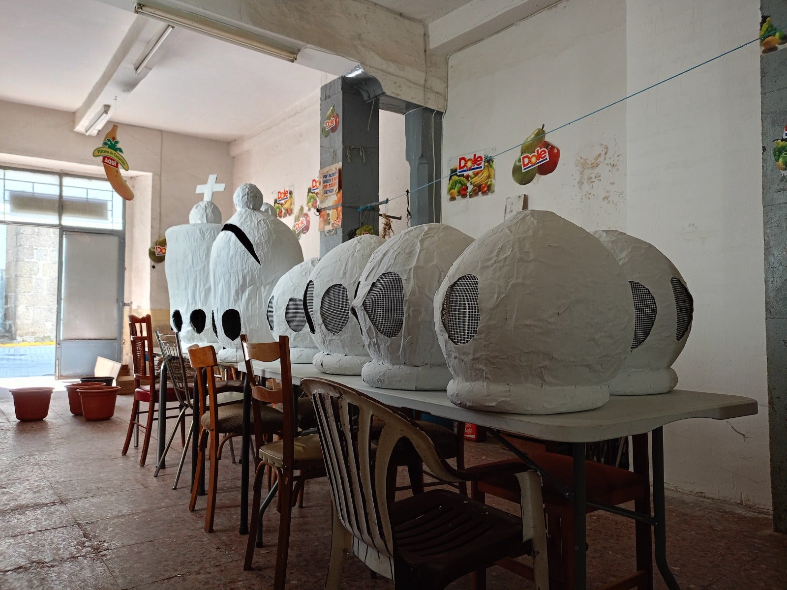 Un ajedrez viviente con homenaje a los Hombres de Musgo de Béjar