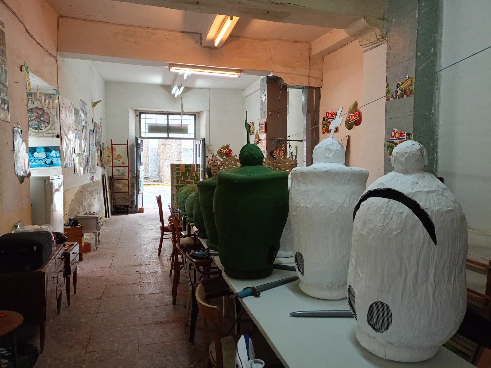 Un ajedrez viviente con homenaje a los Hombres de Musgo de Béjar