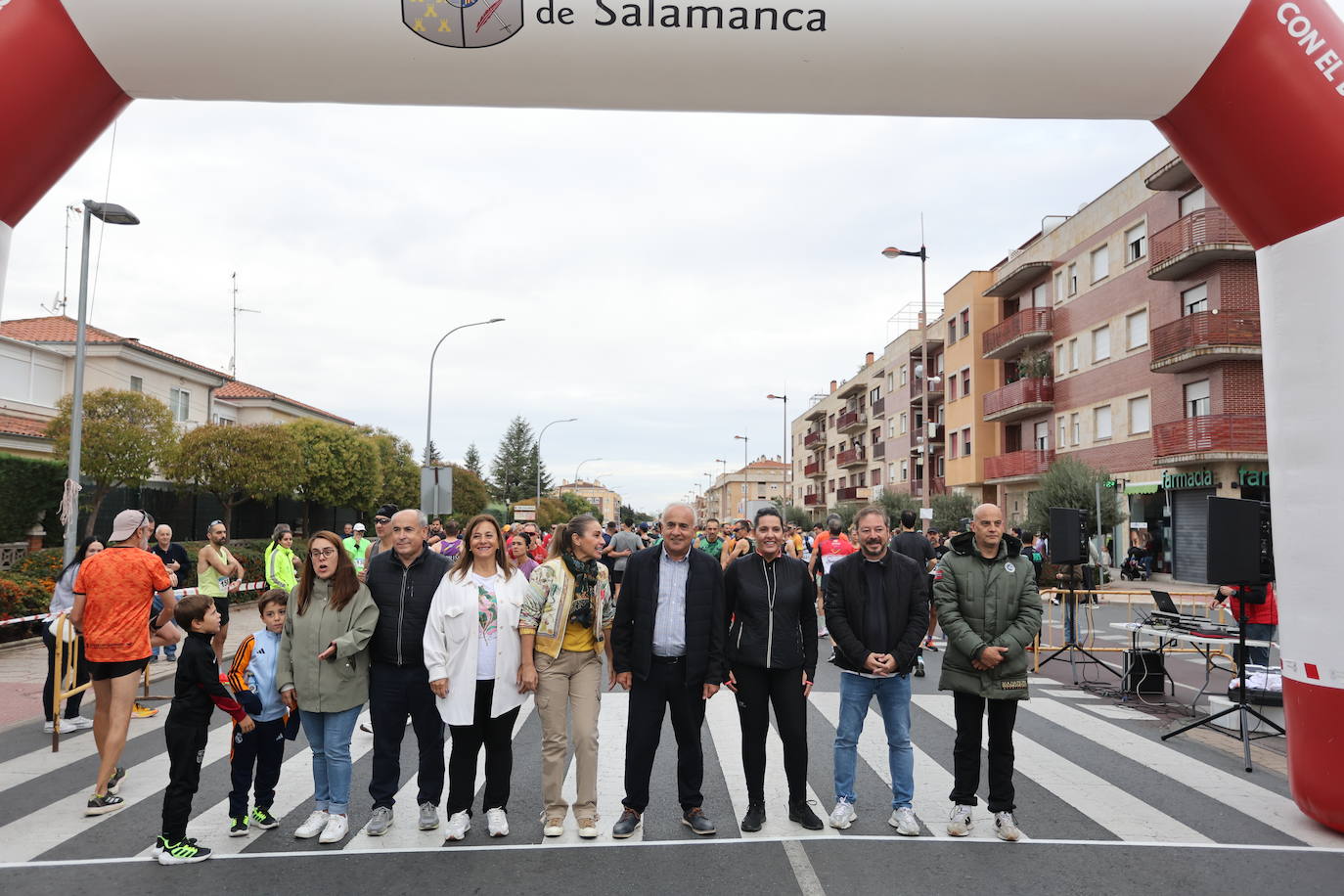 Jesús Prieto y Sandra Santamaría se llevan la Media Maratón de la Diputación