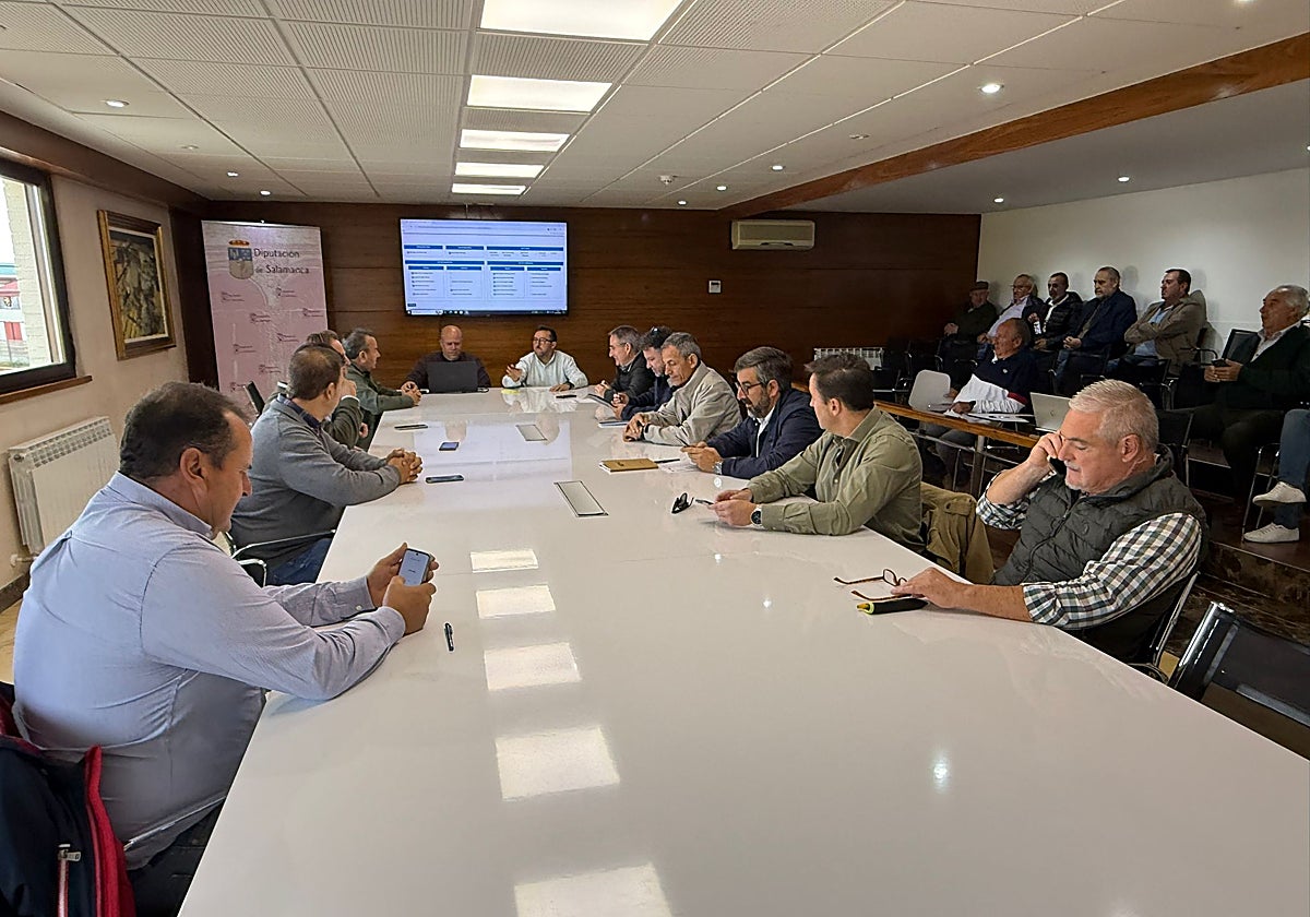 Debate del cereal en la Lonja celebrada este lunes.