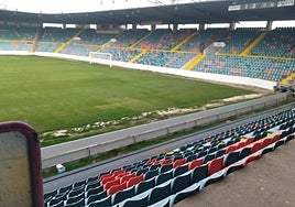 Visita actual del Fondo Norte del Helmántico desde la grada de Preferencia.