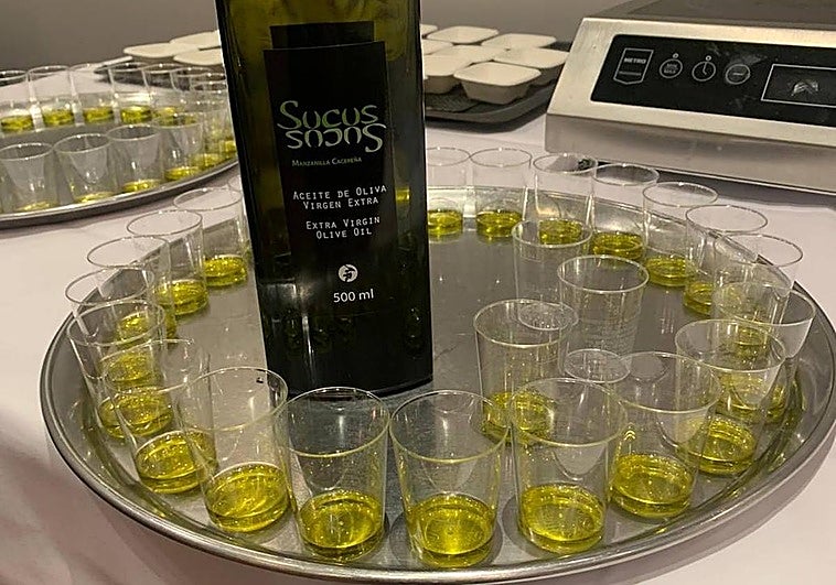 Aceite de oliva listo para catar en el Congreso Gastronómico de LA GACETA.