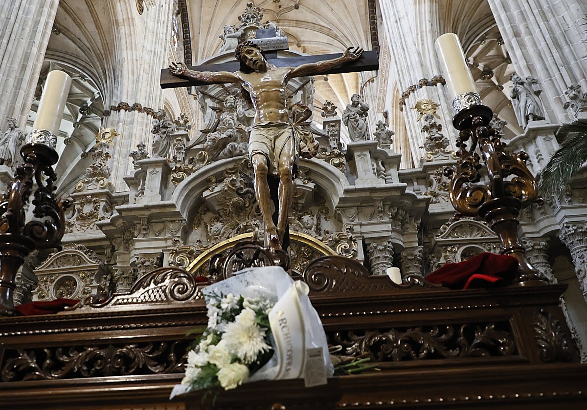 El Cristo de la Agonía Redentora recorrerá las calles de Salamanca en una procesión extraordinaria por su V Centenario