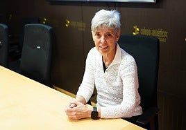 Pilar Hierro paciente con espondilitis anquilosante.