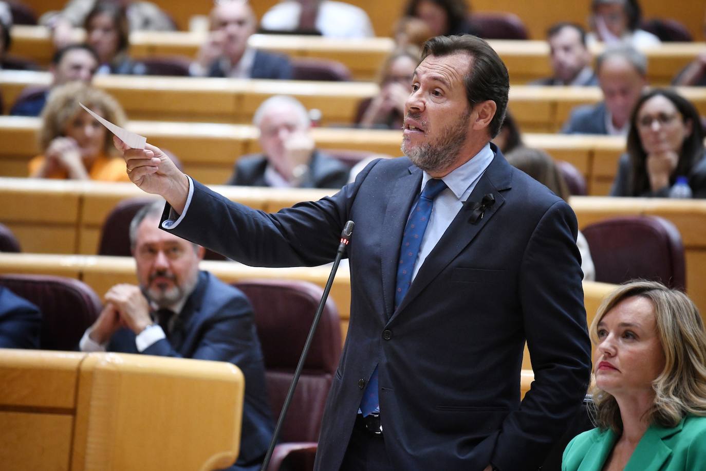 El ministro de Transportes y Movilidad Sostenible, Óscar Puente.