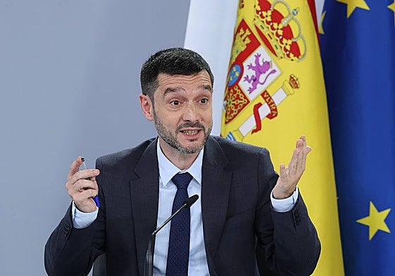 El ministro de cultura, Pablo Bustinduy.