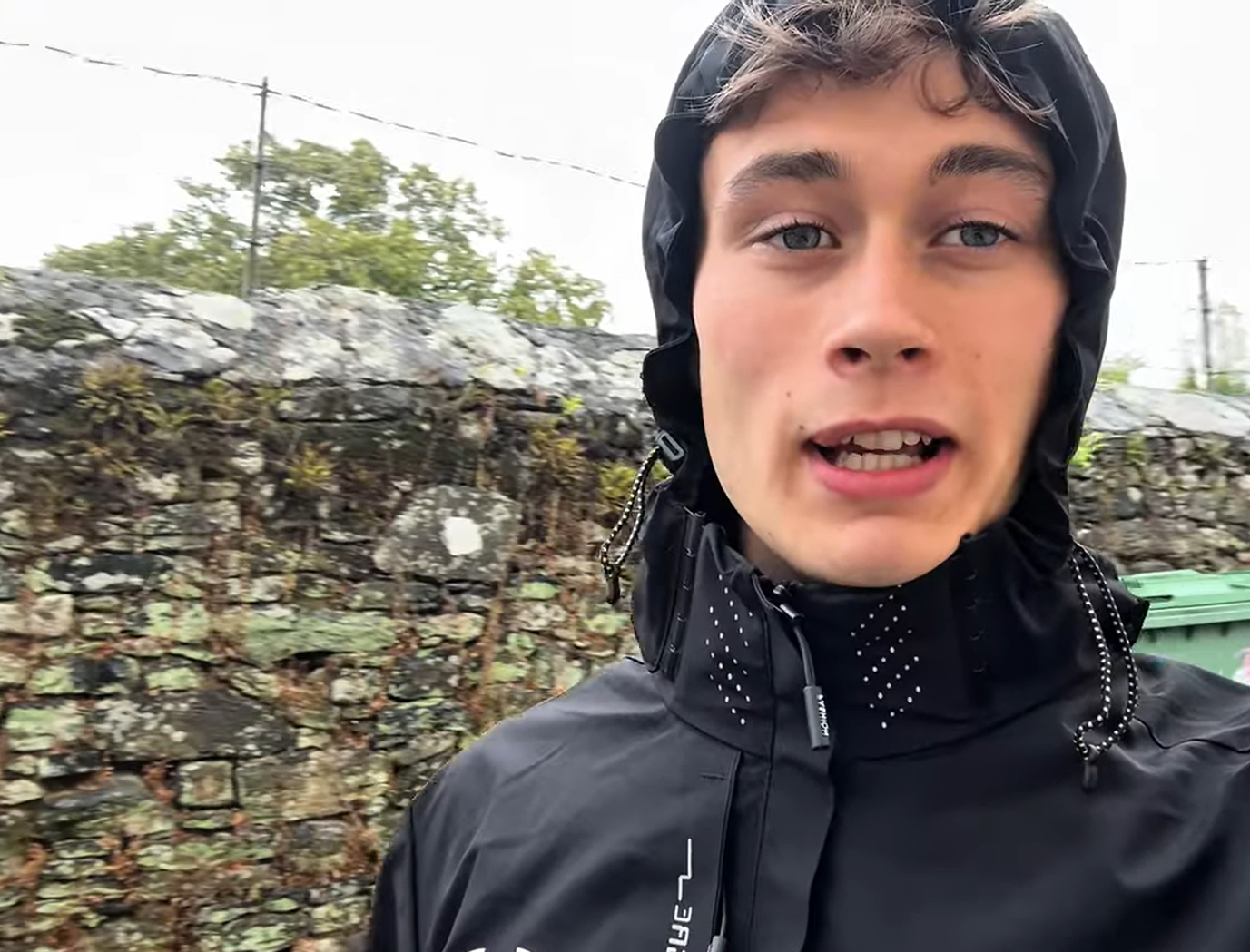 Jorge Rey, en la emisión de su último vídeo.