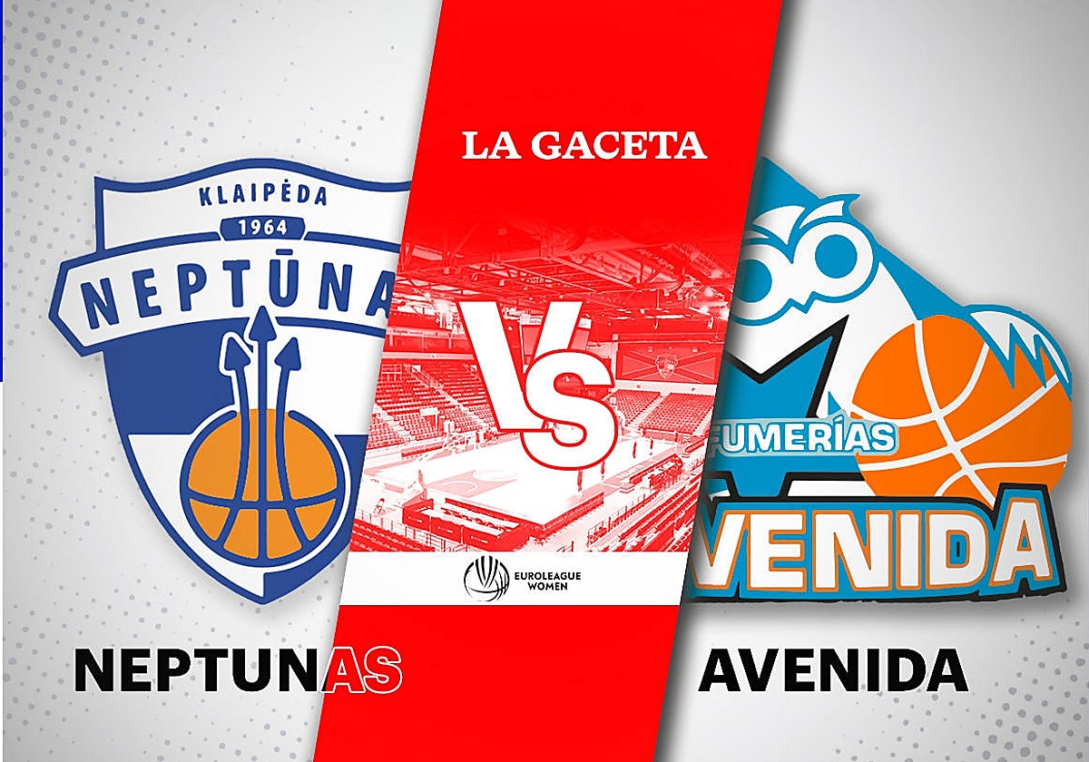 Neptunas - Perfumerías Avenida: horario y cómo ver en directo y por TV el partido de la Eurocup