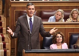 El presidente del Gobierno, Pedro Sánchez.