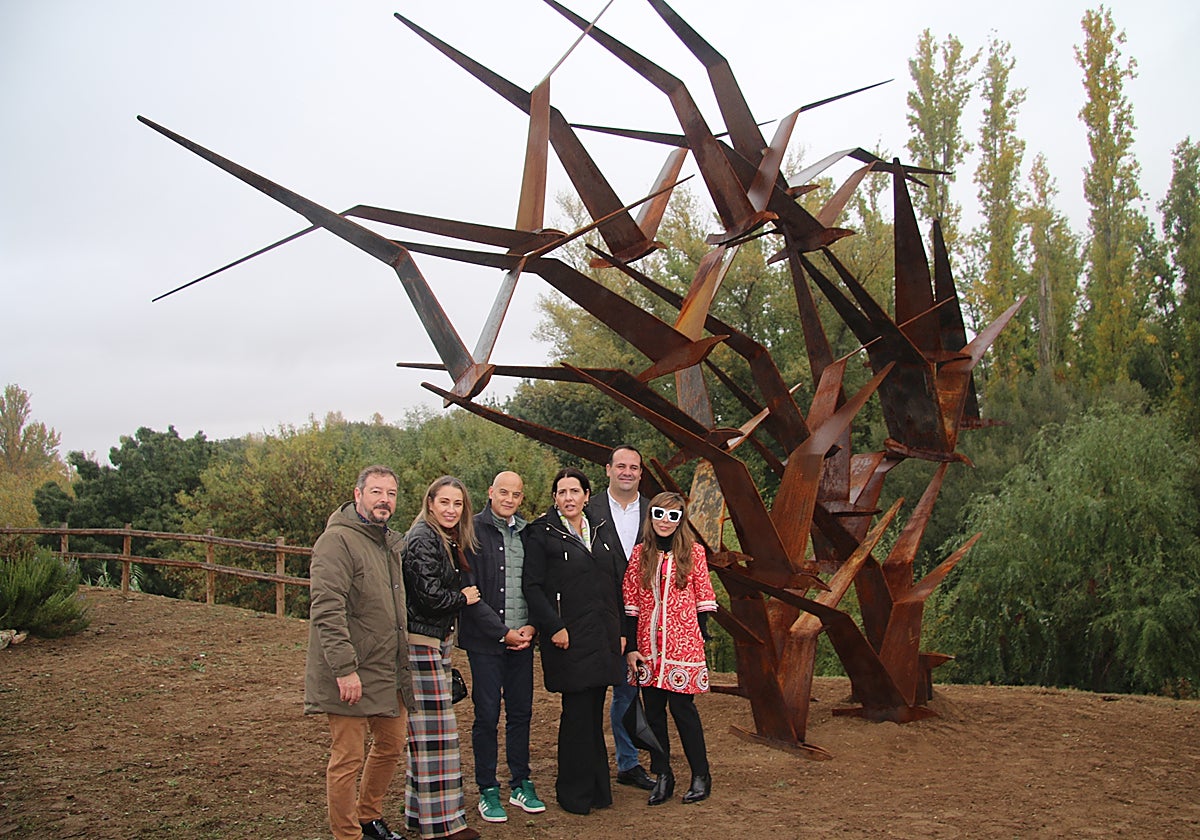 Óscar Santos, Marta Labrador, Carlos Bueno, Silvia González, David Mingo y Coral Corona.