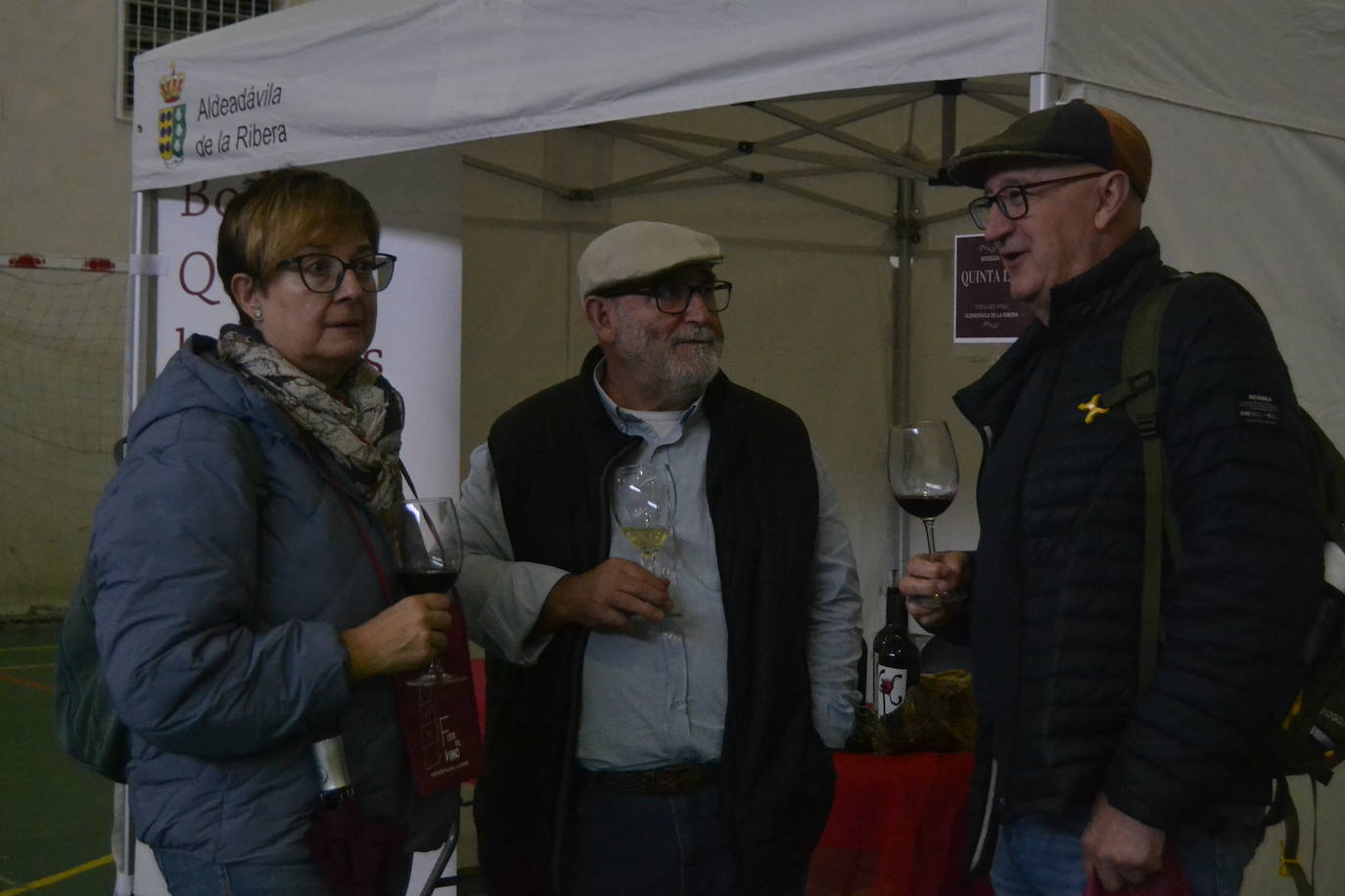 Aldeadávila celebra su feria del vino