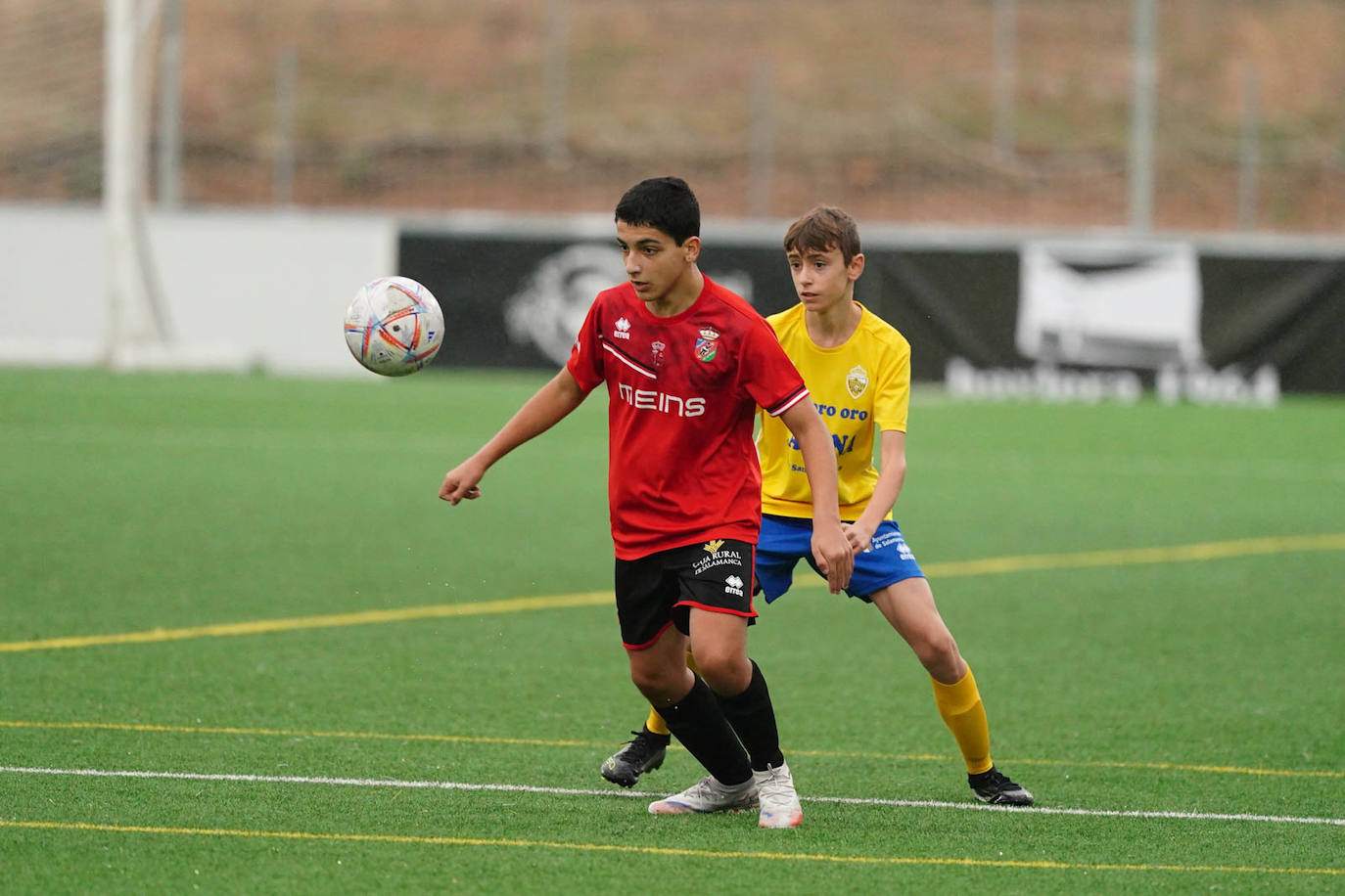 Todas las imágenes de la jornada del fútbol base en Salamanca