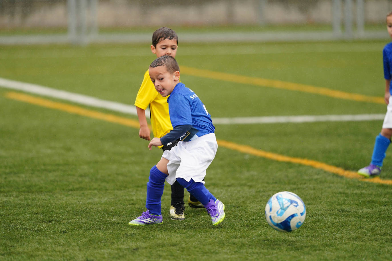 Todas las imágenes de la jornada del fútbol base en Salamanca