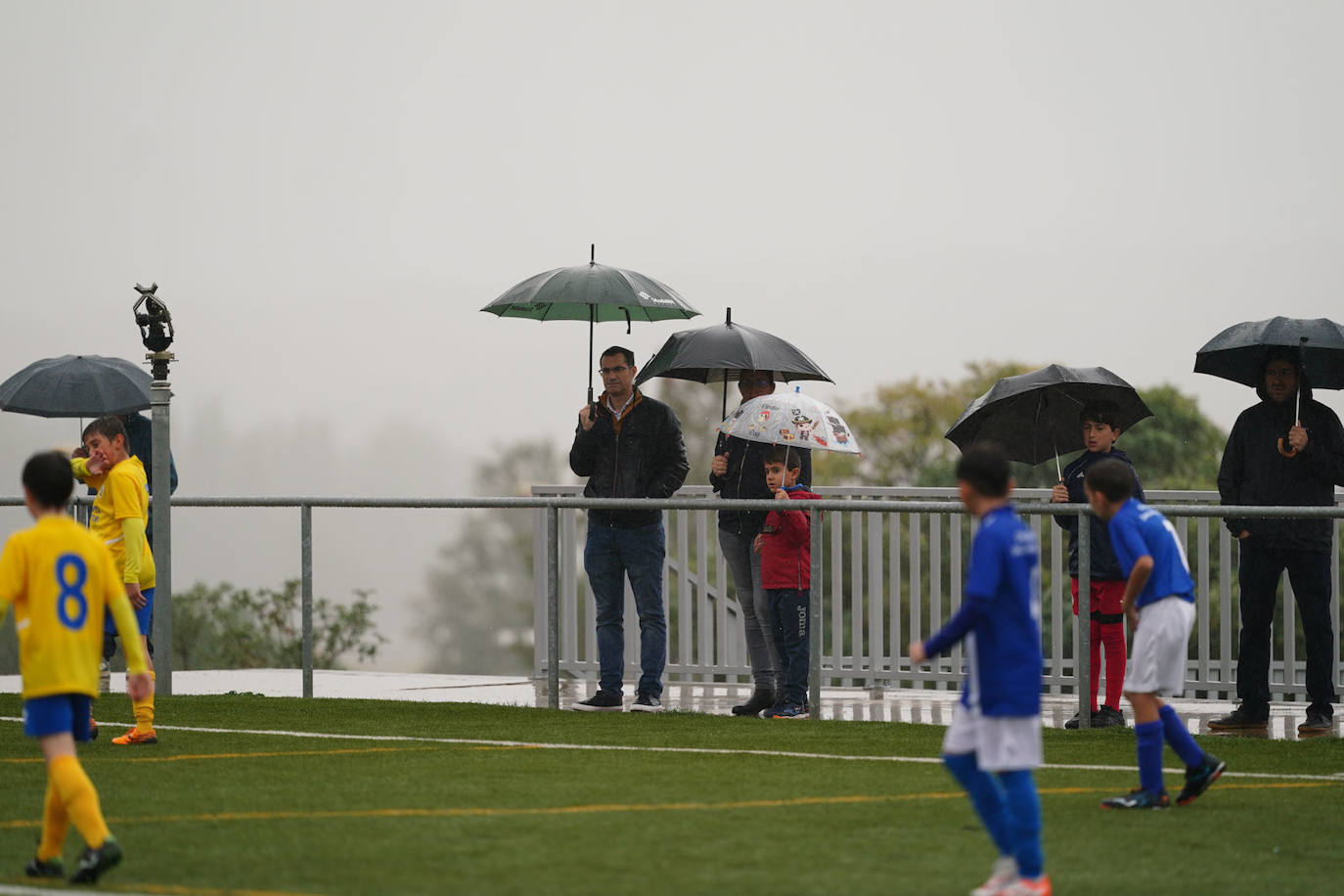 Todas las imágenes de la jornada del fútbol base en Salamanca