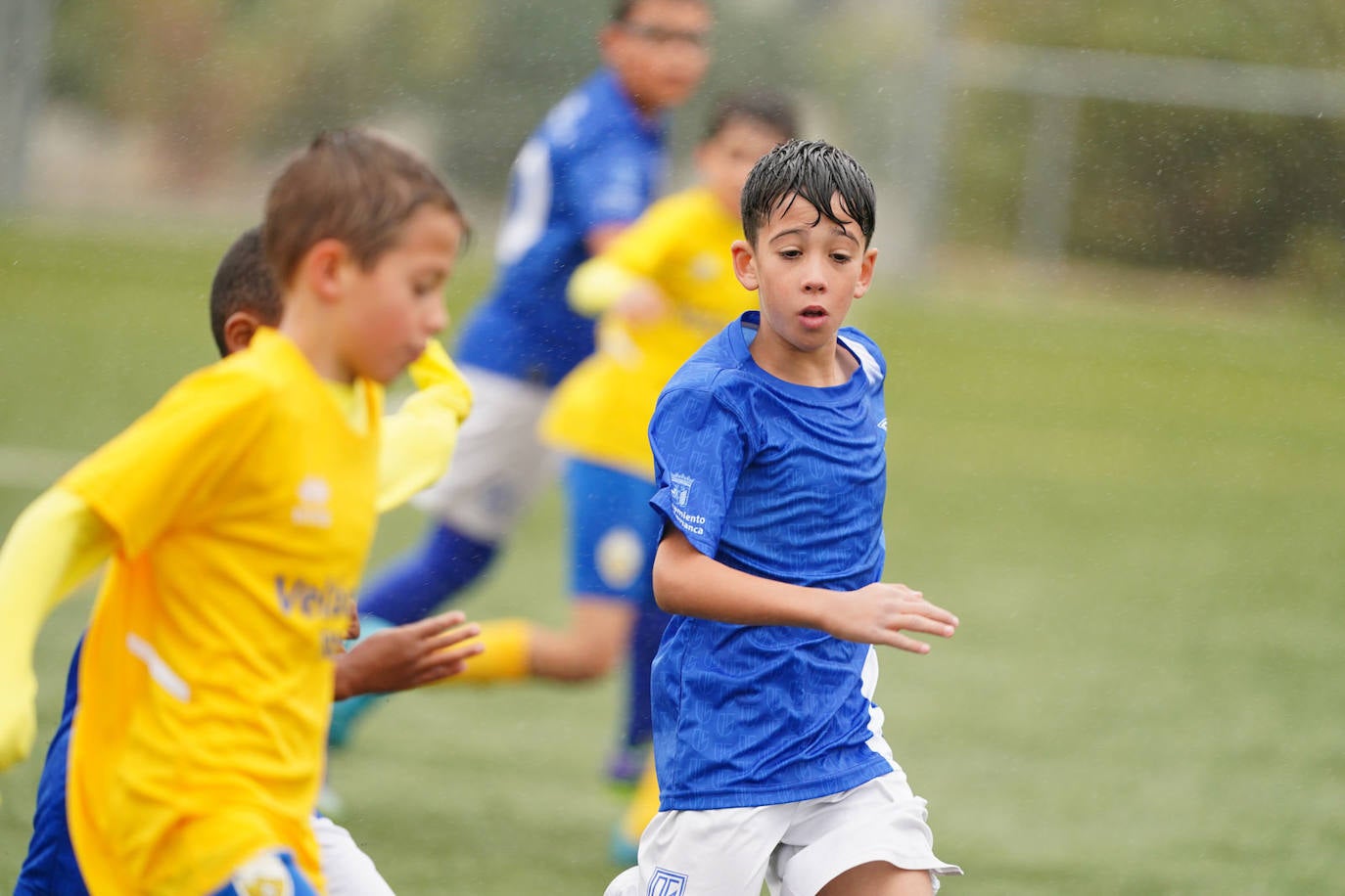 Todas las imágenes de la jornada del fútbol base en Salamanca