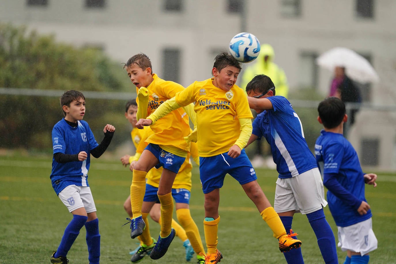 Todas las imágenes de la jornada del fútbol base en Salamanca