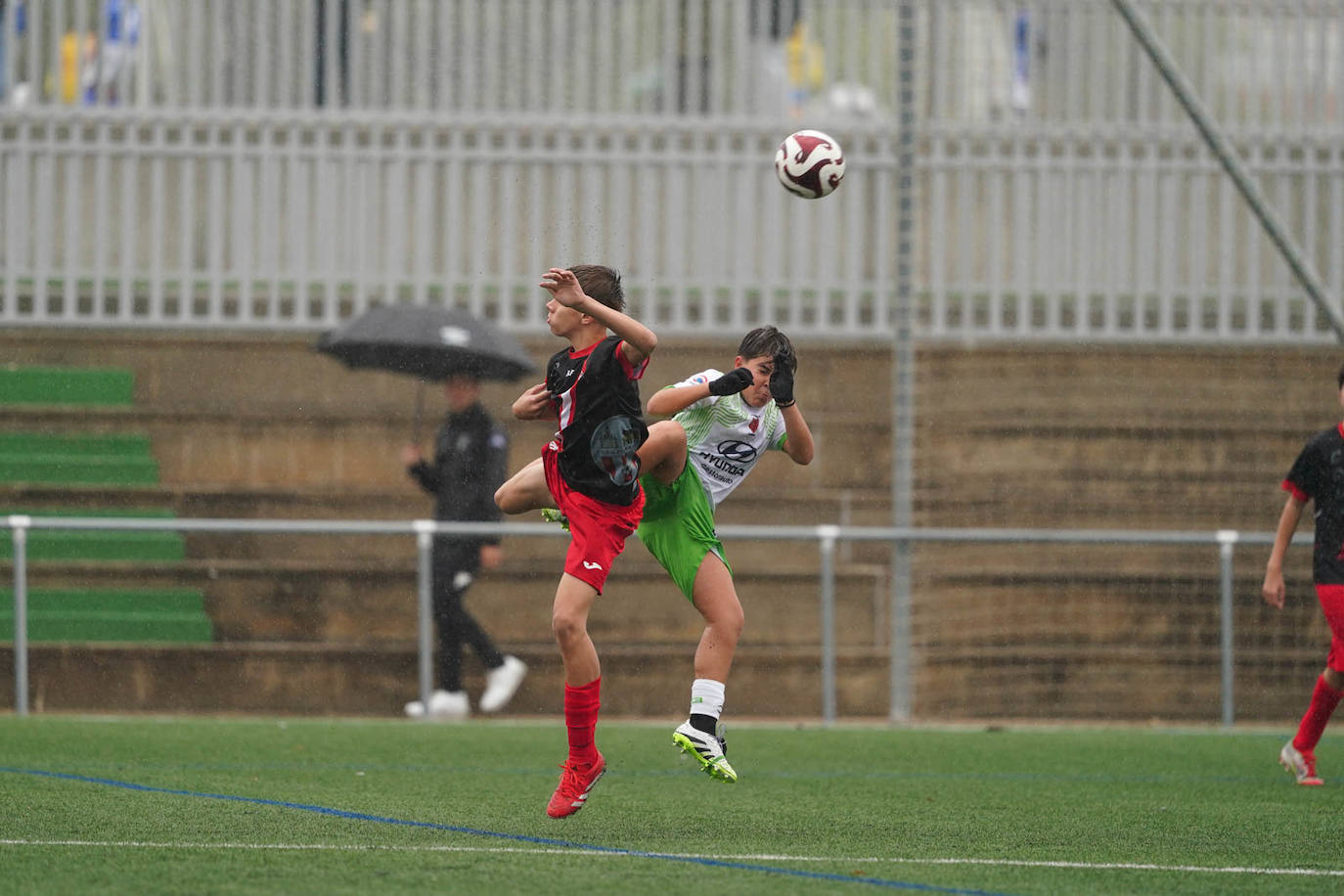 Todas las imágenes de la jornada del fútbol base en Salamanca