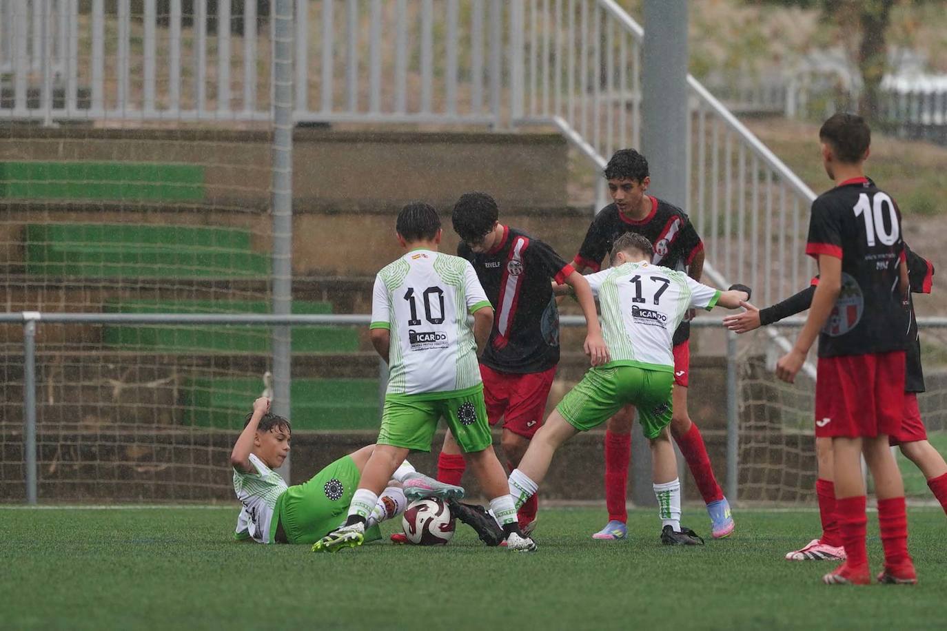 Todas las imágenes de la jornada del fútbol base en Salamanca